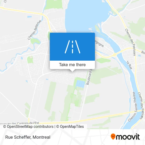 Rue Scheffer map