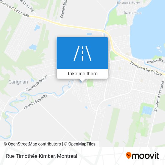 Rue Timothée-Kimber map