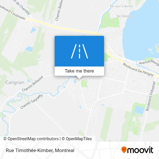 Rue Timothée-Kimber map