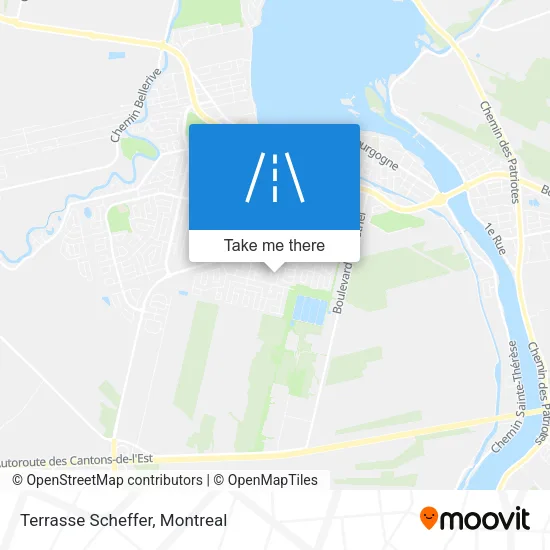 Terrasse Scheffer map