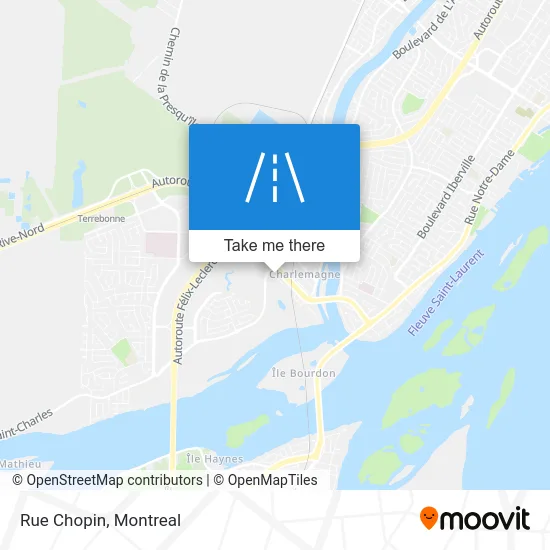 Rue Chopin map
