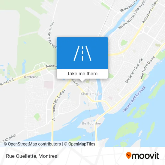 Rue Ouellette map