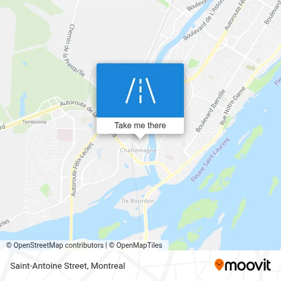 Rue Saint-Antoine map