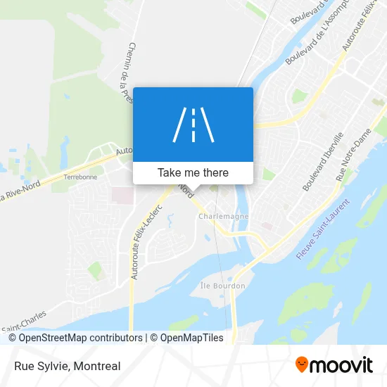 Rue Sylvie map