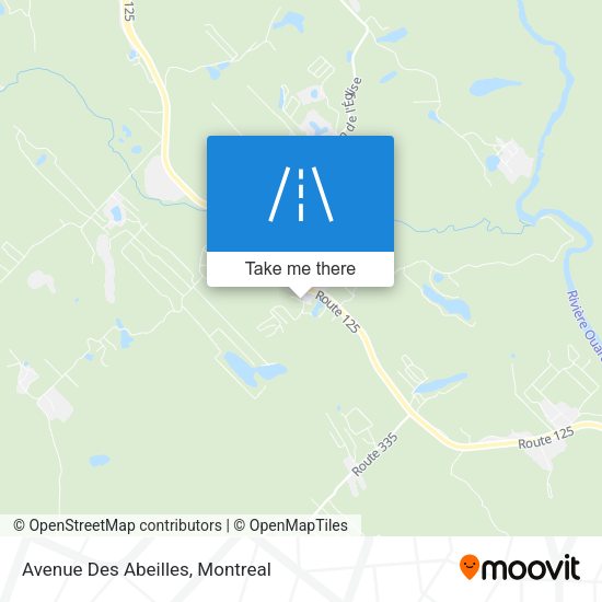 Avenue Des Abeilles map