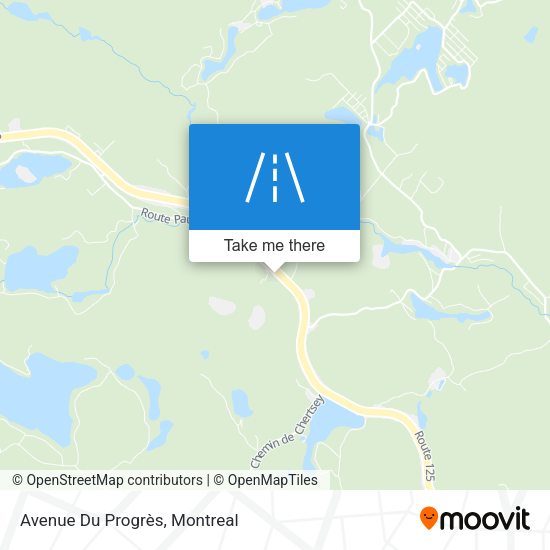 Avenue Du Progrès map
