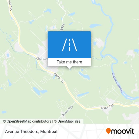 Avenue Théodore map