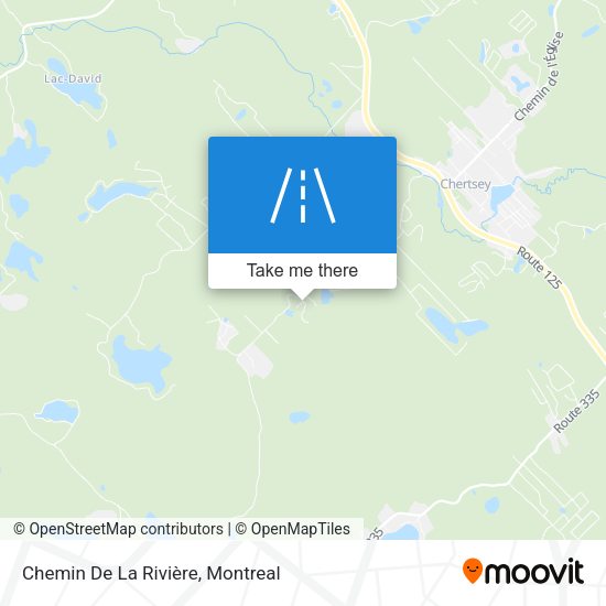 Chemin De La Rivière map