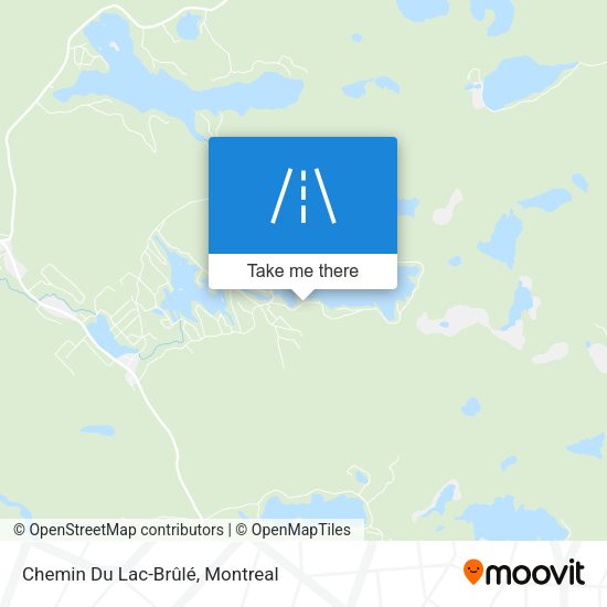 Chemin Du Lac-Brûlé map