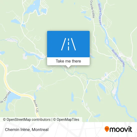 Chemin Irène map