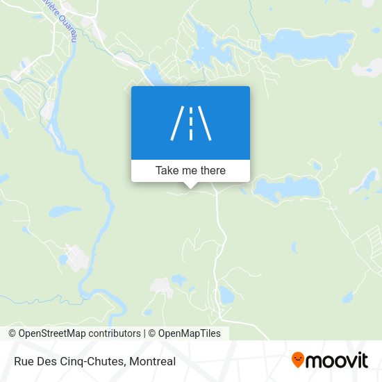 Rue Des Cinq-Chutes map