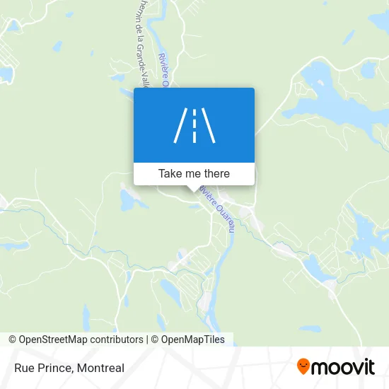Rue Prince map