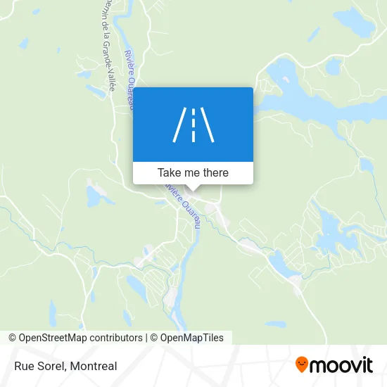Rue Sorel map