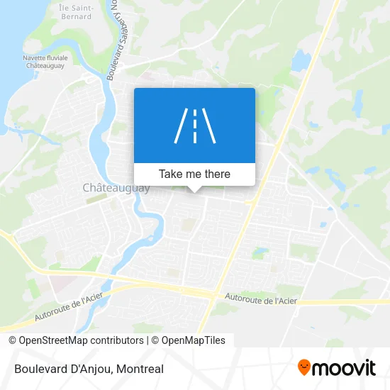 Boulevard D'Anjou map