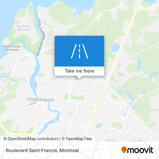 Boulevard Saint-Francis map