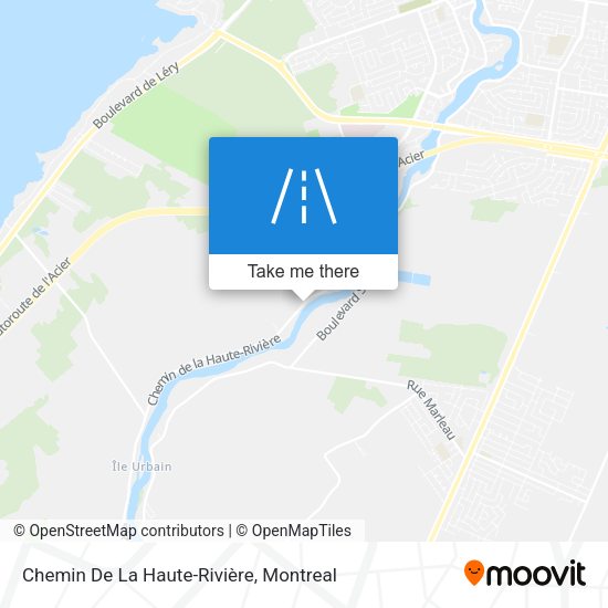 Chemin De La Haute-Rivière map