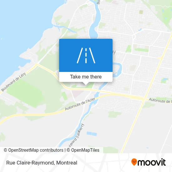 Rue Claire-Raymond map