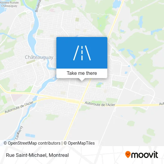 Rue Saint-Michael map