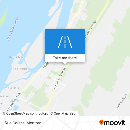 Rue Caisse map