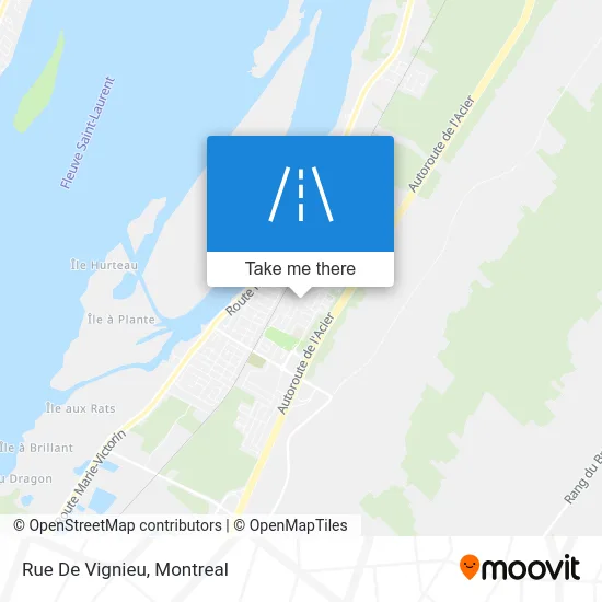 Rue De Vignieu map