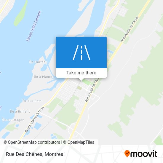 Rue Des Chênes map