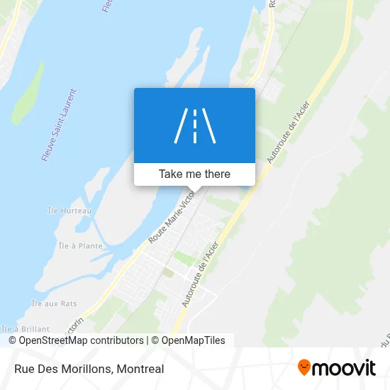 Rue Des Morillons map