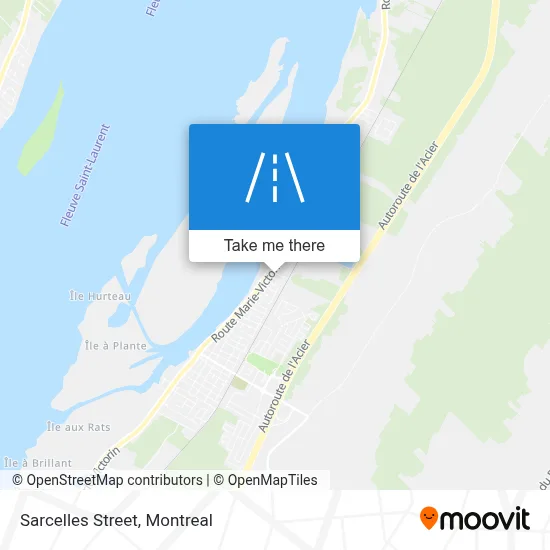 Rue Des Sarcelles map