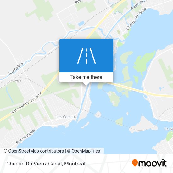 Chemin Du Vieux-Canal map