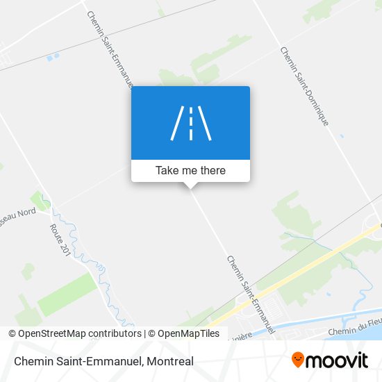 Chemin Saint-Emmanuel map