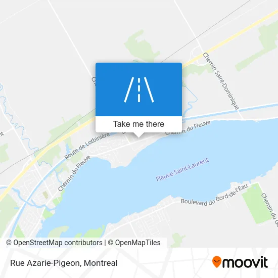 Rue Azarie-Pigeon map