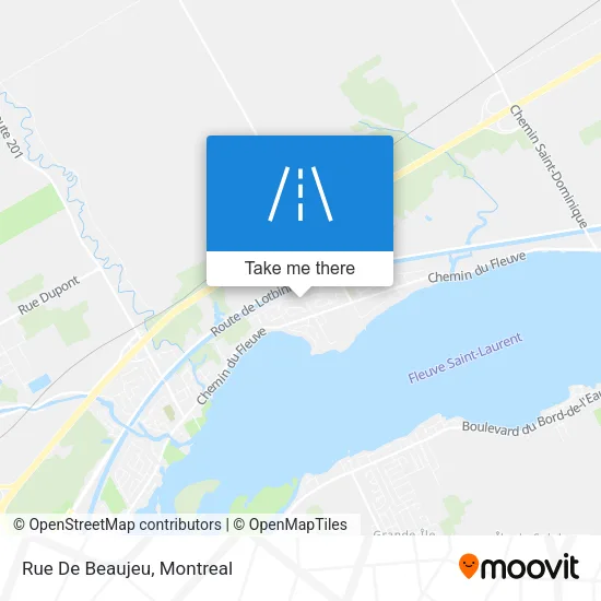 Rue De Beaujeu map