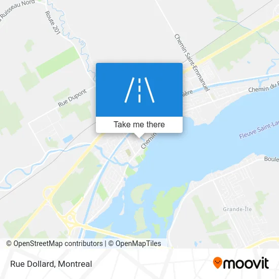 Rue Dollard map