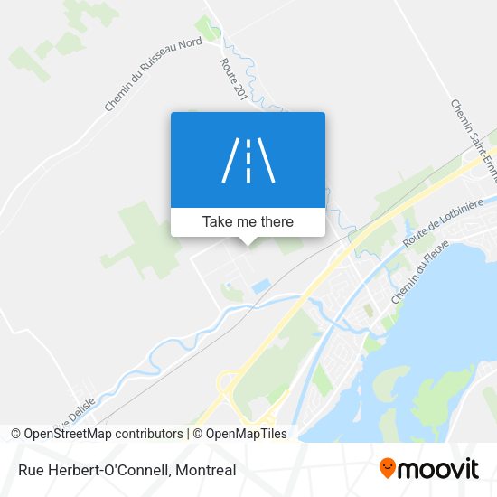 Rue Herbert-O'Connell map