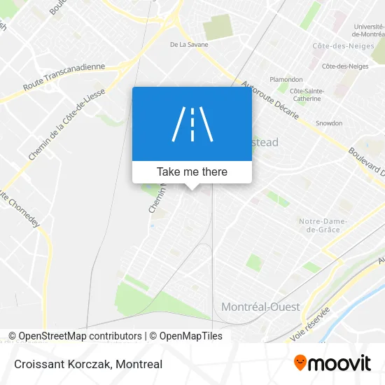 Croissant Korczak map