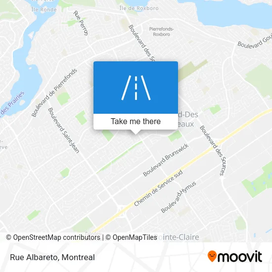 Rue Albareto map