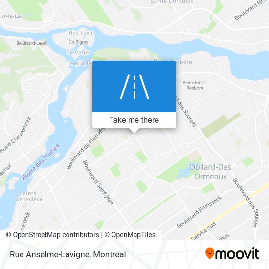Rue Anselme-Lavigne map