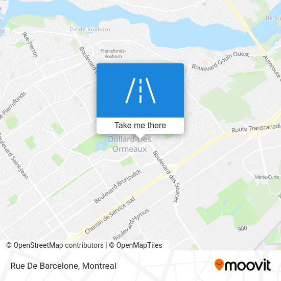 Rue De Barcelone map