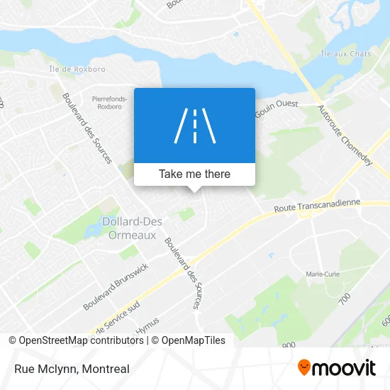 Rue Mclynn map
