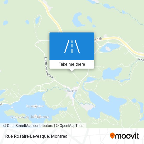 Rue Rosaire-Lévesque map