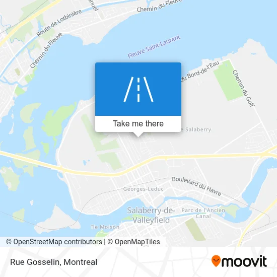 Rue Gosselin map