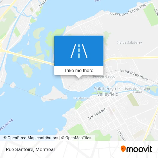Rue Santoire map