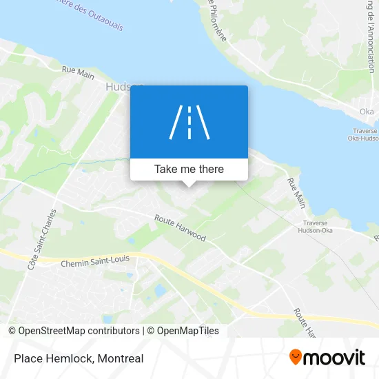 Place Hemlock map