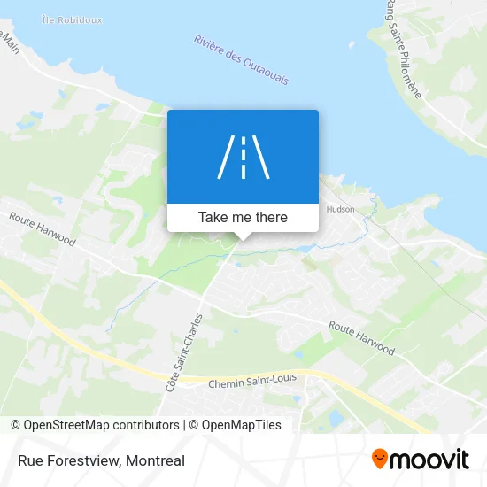 Rue Forestview map