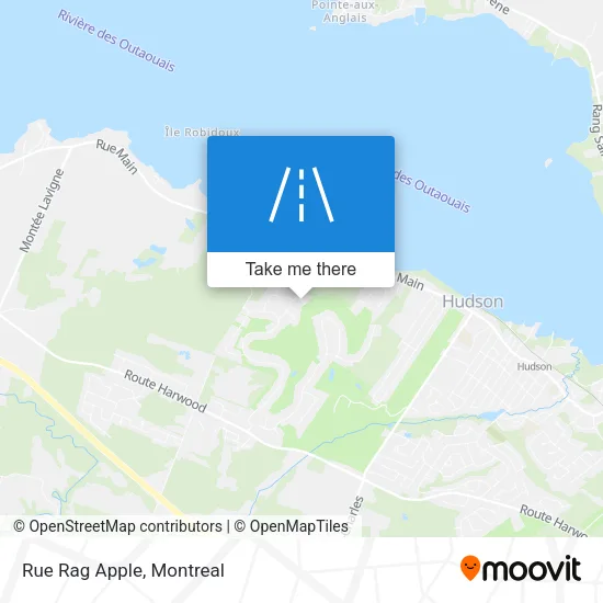 Rue Rag Apple map