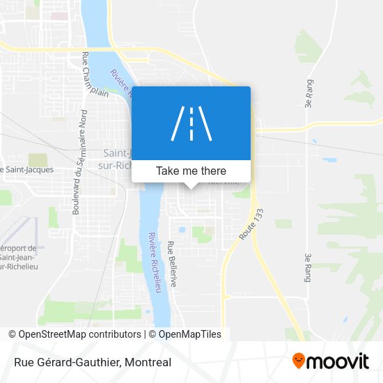 Rue Gérard-Gauthier map