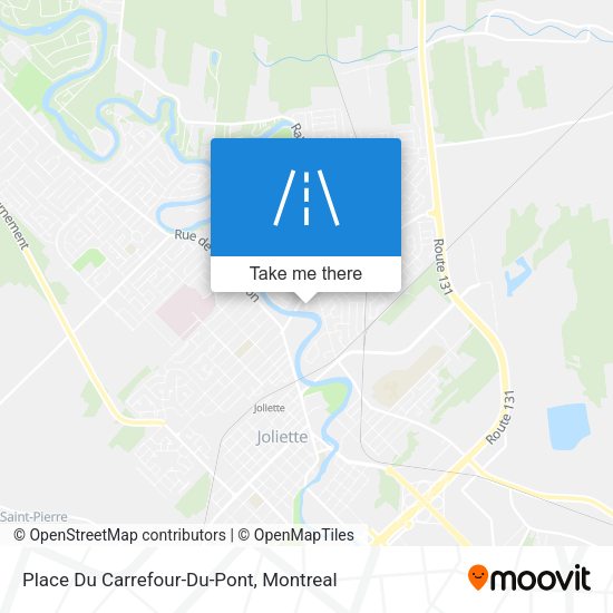 Place Du Carrefour-Du-Pont map