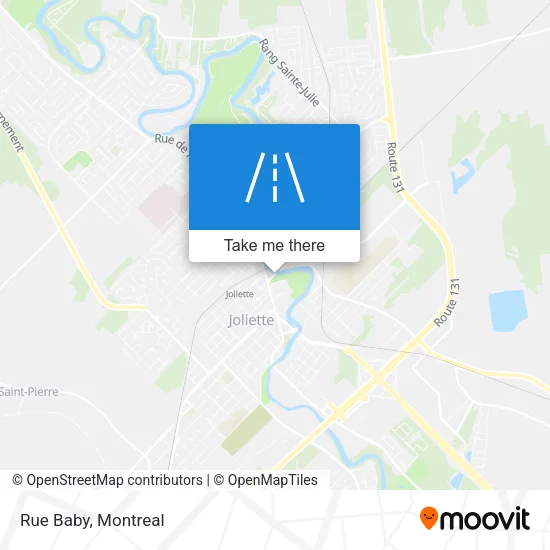 Rue Baby map