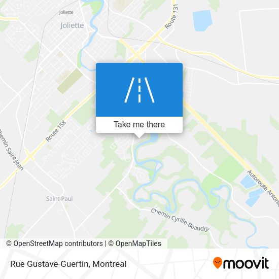 Rue Gustave-Guertin map