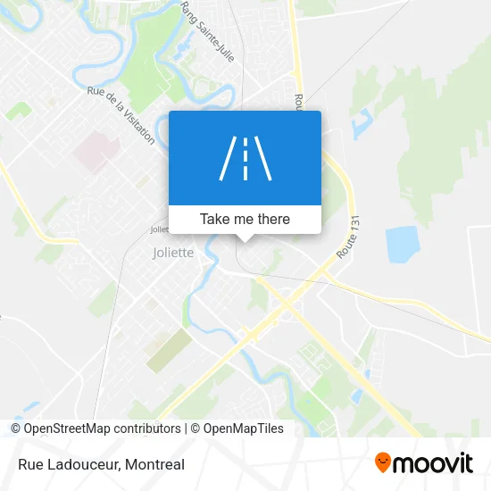 Rue Ladouceur map