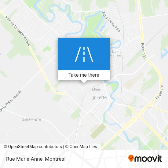 Rue Marie-Anne map